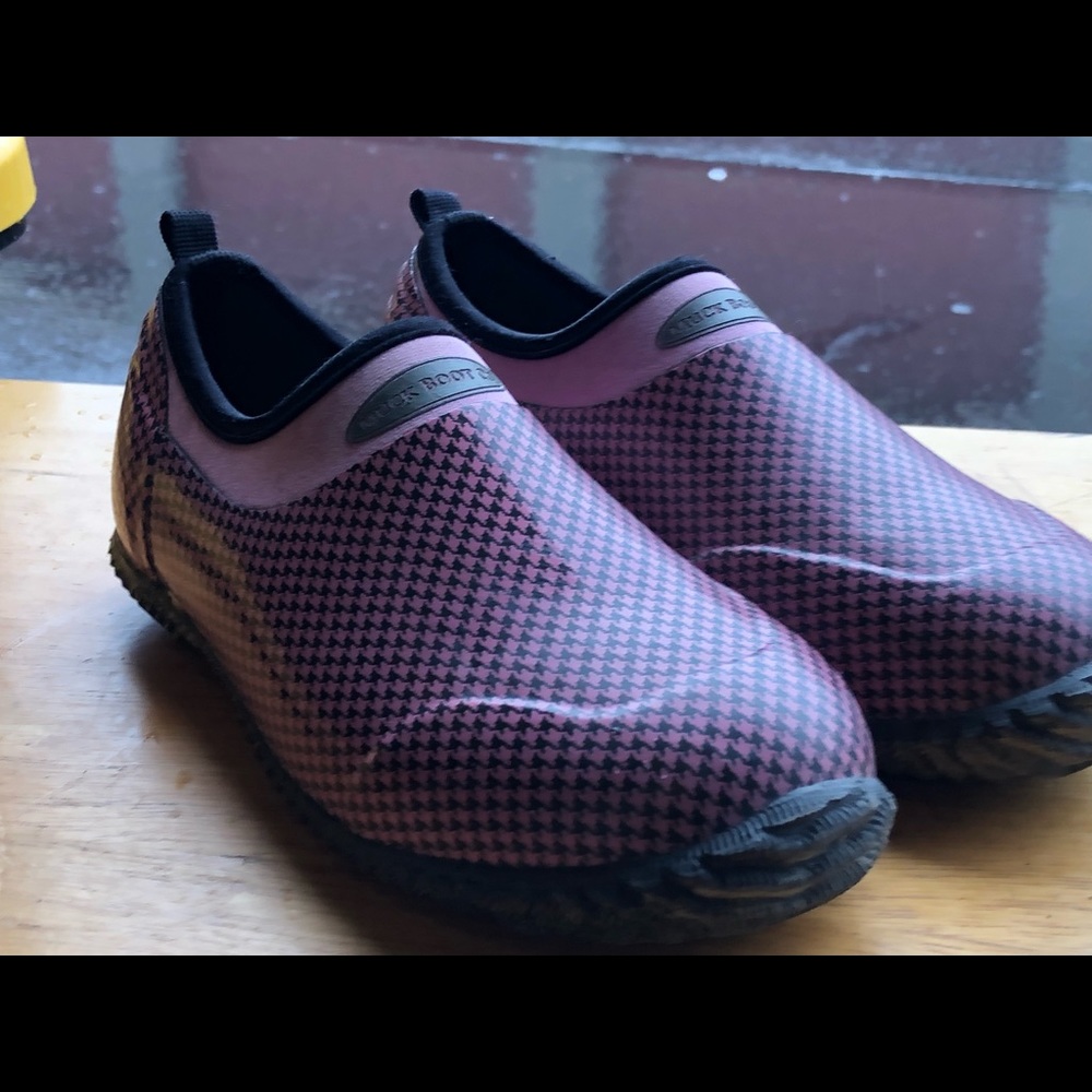 The Original Muck Boot Co Muckster Low Purple Rubber Garden Shoes Size 5-5.5